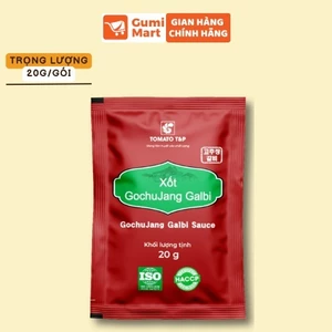Xốt Trộn Cơm Gochujang Galbi gói 20g Tomato T&P Trộn Cơm Hàn Quốc, Chấm Thịt Nướng - XCT20