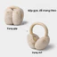 Bịt Tai Giữ Ấm Mùa Đông Lông Thỏ Mềm Mại Ear Muff Ấm Áp Êm Tai Nhiều Màu – bibabibo