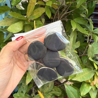 Bông mút trang điểm Siêu Mềm Đen ALYAN