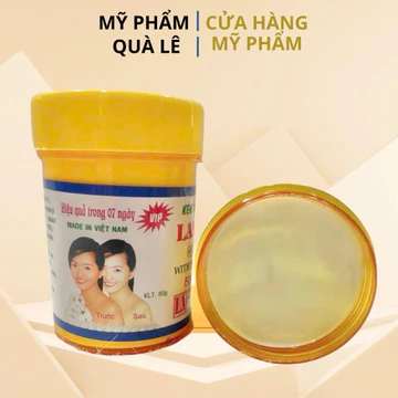 Kem tẩy trắng da toàn thân Lan anh sa tế xanh hủ 80gram (lẻ 1 hủ) Dưỡng Body Làm Đẹp Da Kem Body Dưỡng Da Body