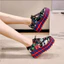 Giày đế dày buộc dây phong cách cao 6-7cm (Size 35-42)
