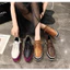 Giày đế dày buộc dây phong cách cao 6-7cm (Size 35-42)