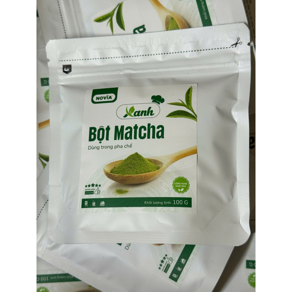 BỘT MATCHA NOVIA gói 100G | Shopee Việt Nam