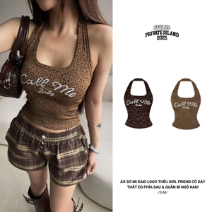 TANKTOP DA BEO LOGO THÊU CALLME BABY FFCLUB