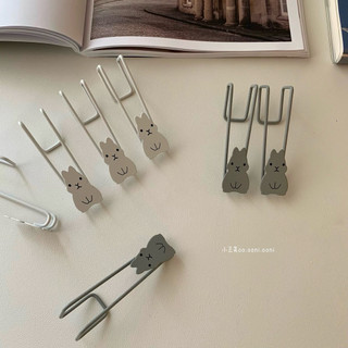 Móc Treo Cửa Tủ Hình Thỏ, Móc Treo Đồ Bằng Kim Loại Không Cần Khoan -TotoMoo.homdecor