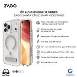 [iPhone 17 Series] Ốp lưng ZAGG Santa Cruz MagSafe/ MagSafe Kickstand chống sốc đến 4m, tăng cường bảo vệ Graphene — ảnh 6