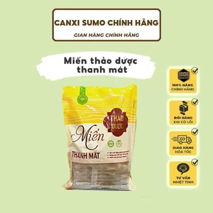 Miến Dong Đỏ Thảo Dược Sợi To (Túi 500g) - Miến Dong Riềng Đỏ Hữu Cơ Dai Giòn, Ít Calo, Hỗ Trợ Ăn Kiêng & Eat Clean