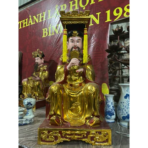 Tượng Vua cha Ngọc Hoàng gỗ mít Sơn son thếp vàng