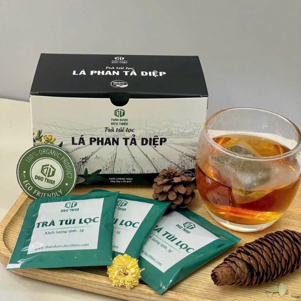 [HỘP 20 GÓI] Trà Phan Tả Diệp Đóng Hộp Senna Detox (20 Túi Lọc x 3g) - Hỗ Trợ Cải Thiện Táo Bón