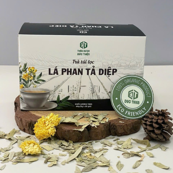 [HỘP 20 GÓI] Trà Phan Tả Diệp Đóng Hộp Senna Detox (20 Túi Lọc x 3g) - Hỗ Trợ Cải Thiện Táo Bón