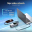 CCC certified-Sạc di động Anker Zolo 25.000mAh| Công suất 165W | Tích hợp 2 cáp USB-C có thể rút gọn | Có màn hình-A1695