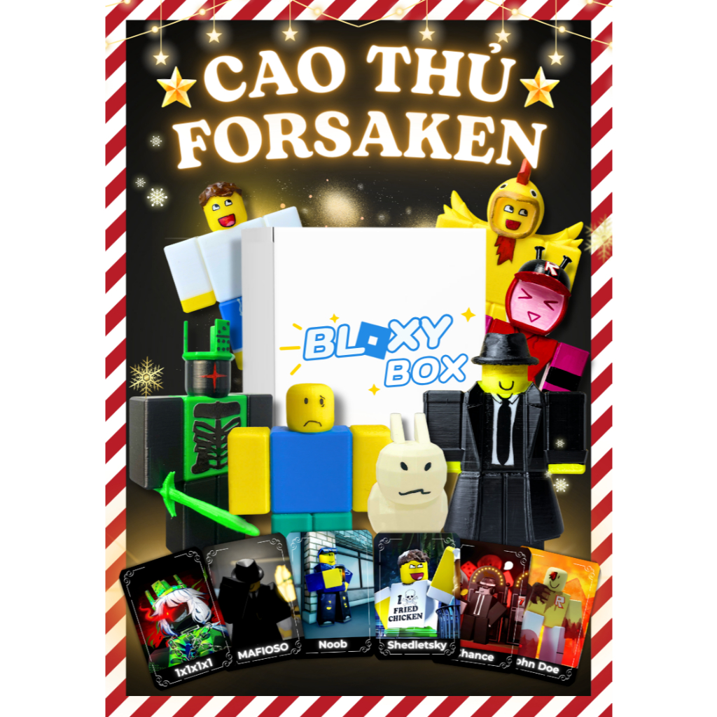 Hộp Quà Bloxy Box - Phiên Bản Cao Thủ Forsaken | Shopee Việt Nam
