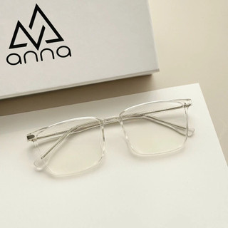 Gọng kính thời trang ANNA dáng chữ nhật chất liệu nhựa dẻo 8307