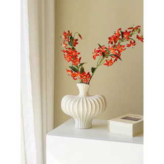 (ko cắm nc, cai 22cm) Bình/ Lọ cắm hoa gốm nung sáng tạo Phong cách Châu Âu Trang trí Decor nhà cửa