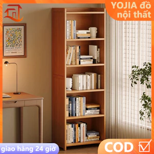 Kệ Sách Đứng Nhỏ Đa Tầng Tủ Sách Gia Đình Lưu Trữ Phòng Khách Phòng Ngủ Không Tấm Cửa