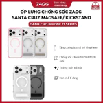 [iPhone 17 Series] Ốp lưng ZAGG Santa Cruz MagSafe/ MagSafe Kickstand chống sốc đến 4m, tăng cường bảo vệ Graphene — ảnh 1