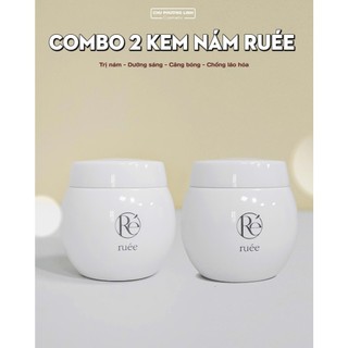 Combo 2 Kem Dưỡng đêm RUEE Mila Cream Mela Toning Giúp Chăm Sóc Da Hiệu Quả 50g Chính Hãng Hàn Quốc CB0268