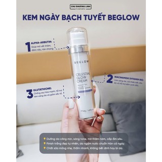 CB0269 - Combo Kem Ngày Beglow 48g + Serum Trắng Da Beglow