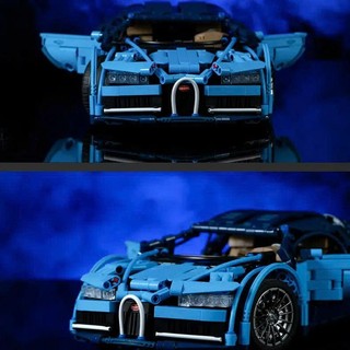Mô Hình Lắp Ráp Siêu Xe Technic Bugatii Chiron Với 1388 Chi Tiết, Bộ Mô Hình Siêu Xe Xếp Hình Trí Tuệ Bảo Hành Bởi Bobo
