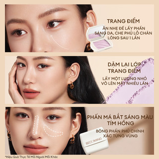 Phấn Phủ Dạng Nén BECOMING Hạt Phấn Mịn Màng Che Phủ Tự Nhiên 7.5g Hàng Chính Hãng - Bebeau