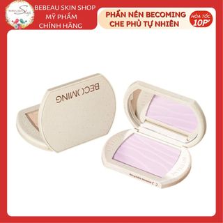 Phấn Phủ Dạng Nén BECOMING Hạt Phấn Mịn Màng Che Phủ Tự Nhiên 7.5g Hàng Chính Hãng - Bebeau