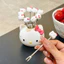 Set 10 dĩa hello kitty siêu xinh tiện lợi, an toàn