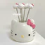 Set 10 dĩa hello kitty siêu xinh tiện lợi, an toàn