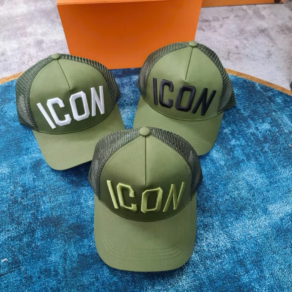 Mũ kết icon rêu phối lưới - Nón lưỡi trai kaki xanh rêu icon đuôi lưới dsp2 thời trang boy gilr phố siêu ngầu
