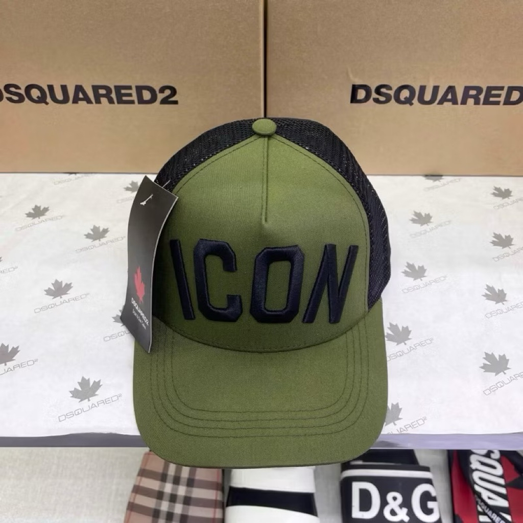 Mũ kết icon rêu phối lưới - Nón lưỡi trai kaki xanh rêu icon đuôi lưới dsp2 thời trang boy gilr phố siêu ngầu