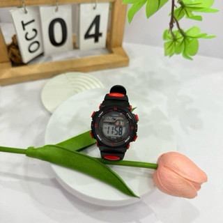 Đồng hồ F115 chống nước cho bé, đồng hồ xem thứ ngày tháng, có đèn led