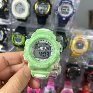 Đồng hồ F115 chống nước cho bé, đồng hồ xem thứ ngày tháng, có đèn led