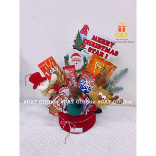 Set quà Noel, set mini bánh kẹo Giáng Sinh, quà tặng Giáng sinh, set bánh kẹo mini tặng lớp
