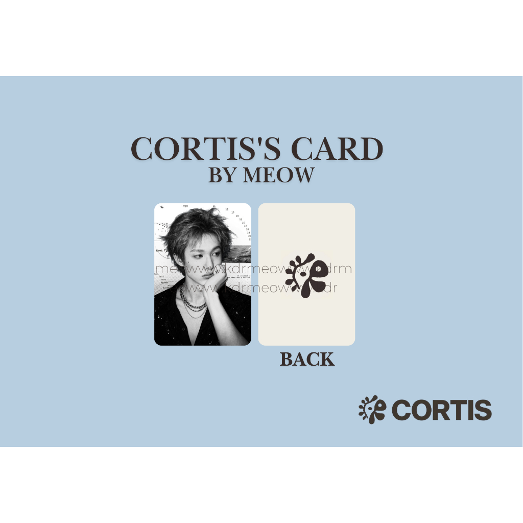 set card bo góc nhóm nhạc hàn quốc CORTIS 코르티스