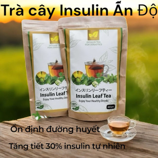Trà Cây Insulin Ấn Độ Trà Cho Người Tiểu Đường Ổn Định Đường Huyết 60 túi lọc uống trong 1 tháng