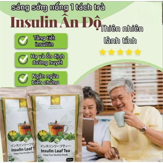 Trà Cây Insulin Ấn Độ Trà Cho Người Tiểu Đường Ổn Định Đường Huyết 60 túi lọc uống trong 1 tháng
