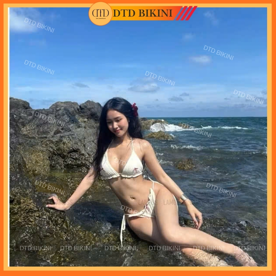 D.T.D BIKINI SWIMWEAR- Lalita Bikini có kèm quần che kín đáo mặc đi biển, du lịch
