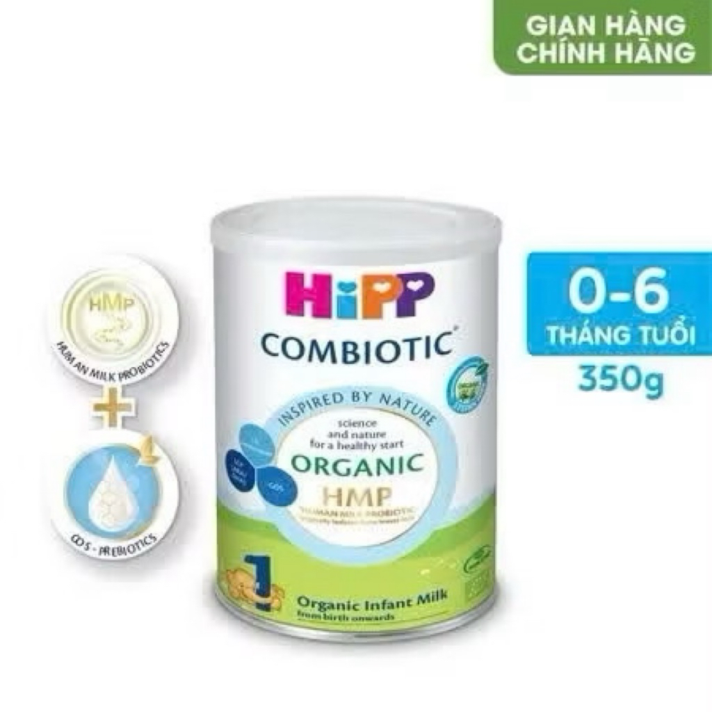 { Chính hãng} Sữa bột Hipp Combiotic cho bé số 1-2-3 ( 1 lon tặng 1 hộp bột)