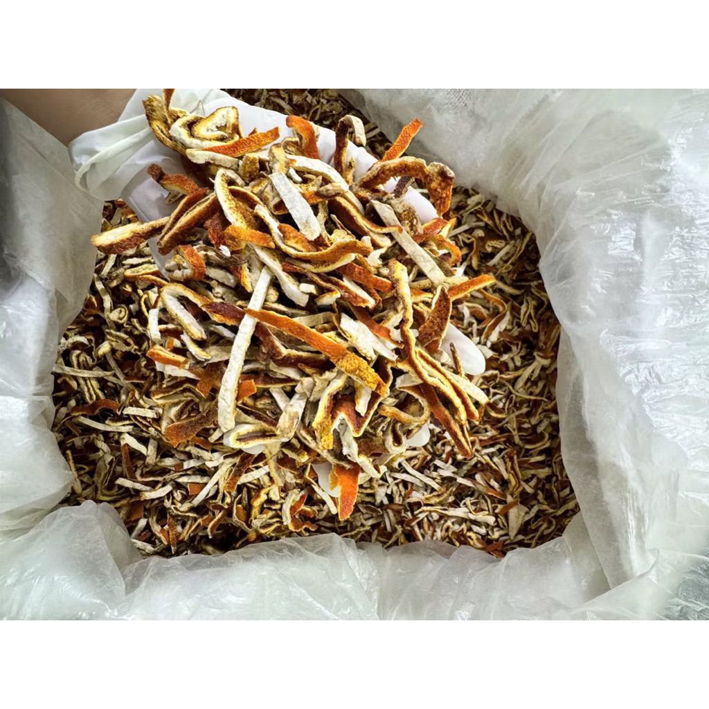500GR Trần Bì ( Vỏ Quýt, Vỏ Cam Sấy Khô, Thơm, Sạch, Đẹp ) Hỗ Trợ Tiêu Đờm, Giảm Ho