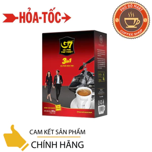Cà Phê Sữa Hoà Tan G7 3in1 Hộp 18 Gói dài - Trung Nguyên (Mẫu mới )