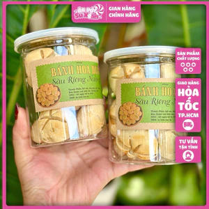 Bánh Hoa Mai Dừa - Sầu Riêng Thơm Dẻo Ăn Vặt Su Xoắn