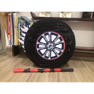 Pinata Hot Wheel - Tuỳ chọn số - Trò chơi đập kẹo siêu vui dành cho bé