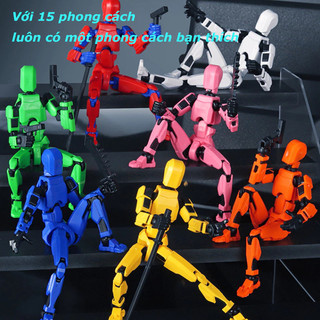 [NEW2025] Mô Hình Robot Dummy in 3D Cao Cấp Cải Tiến Khớp Linh Hoạt, DIY Đồ chơi sáng tạo 2025 Bảo Hành Bởi Bobo