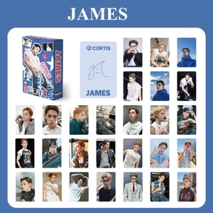 Hộp Thẻ JAMES - CORTIS Cỏ Tí | Bộ 55 Thẻ Lomo Laser Bo Góc