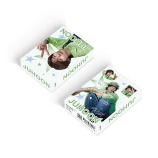 [hàng sẵn] Hộp Thẻ JUHOON - CORTIS Cỏ Tí | Bộ 55 Thẻ Lomo Laser Bo Góc