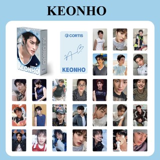Hộp Thẻ KEONHO - CORTIS Cỏ Tí | Bộ 55 Thẻ Lomo Laser Bo Góc