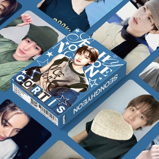 [hàng sẵn] Hộp Thẻ SEONGHYEON - CORTIS Cỏ Tí | Bộ 55 Thẻ Lomo Laser Bo Góc