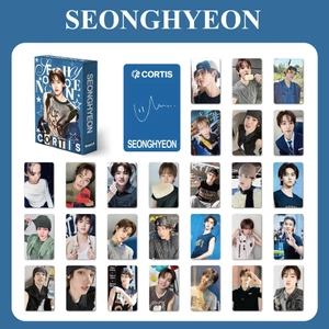 Hộp Thẻ SEONGHYEON - CORTIS Cỏ Tí | Bộ 55 Thẻ Lomo Laser Bo Góc