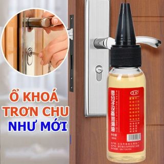 Homee.cok Dầu Bôi Trơn Đa Năng 60ml - Dầu Chống Rỉ Sét, Tra Ổ Khóa, Bản Lề Cửa, Xích Xe, Ray Trượt, Máy May