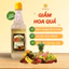 Giấm Hoa Quả Lên Men Tự Nhiên 500ml NGG0061 từ chuối, nho, dứa,...