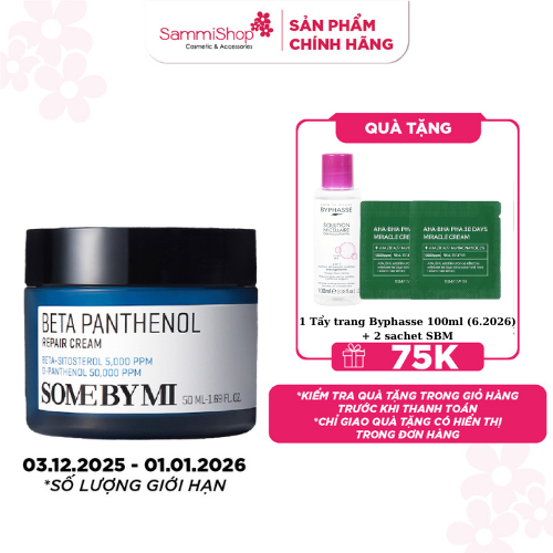 Some By Mi Kem dưỡng Beta Panthenol Repair Cream 50ml